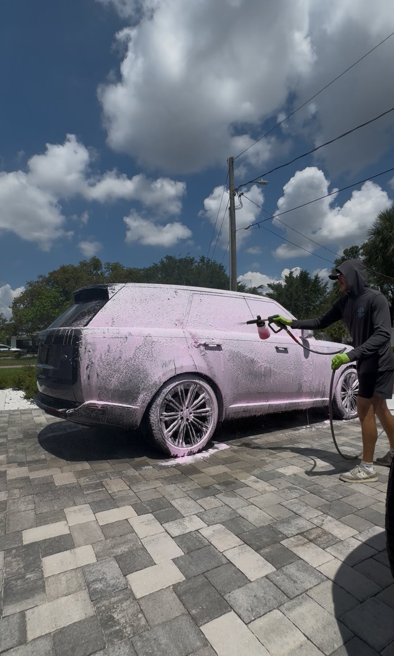 Neon Suds Wash & Wax (Pink)