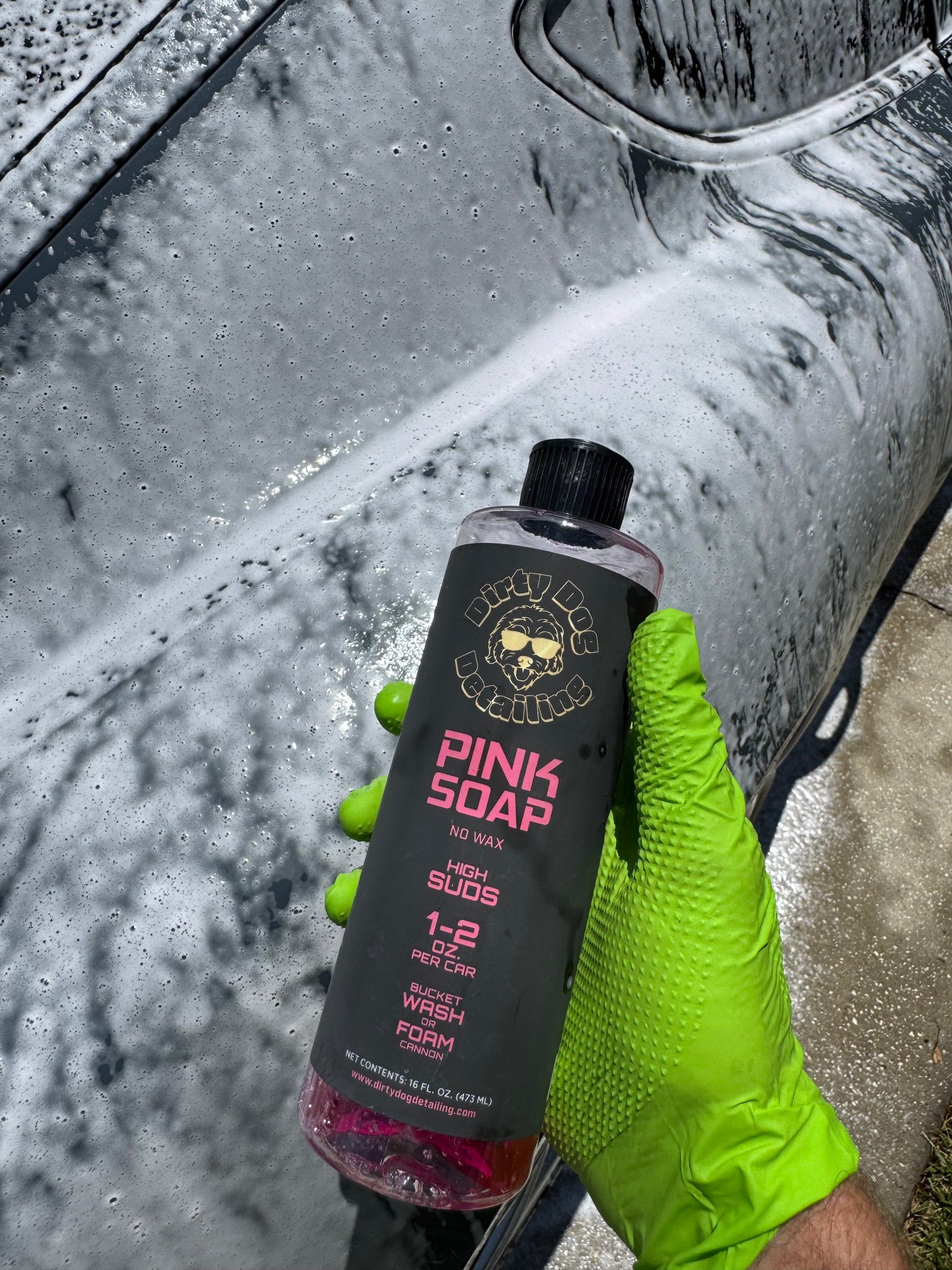 pH-neutral Pink Soap (No Wax)