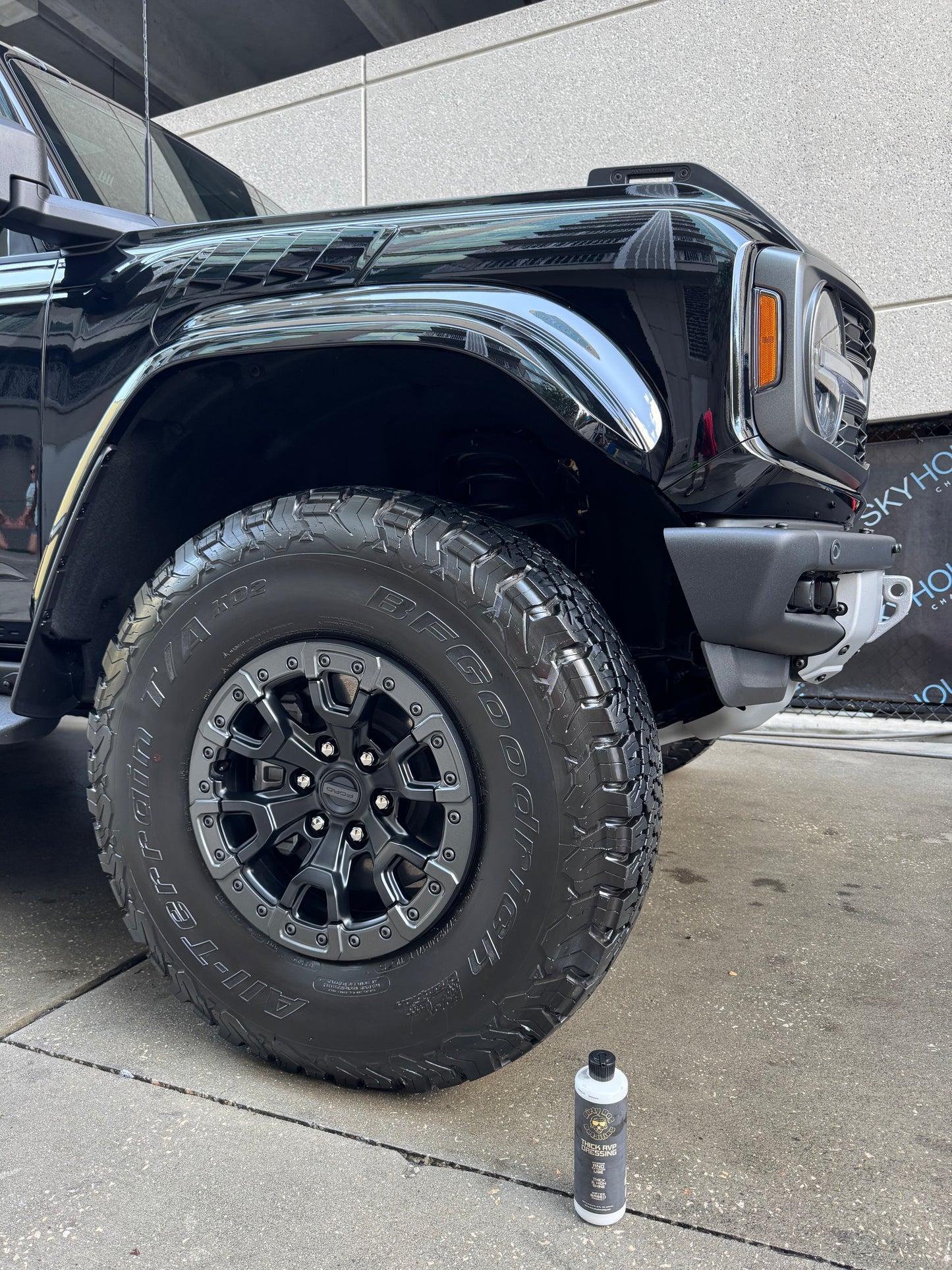 Gallon of Tire Shine & Trim Restorer