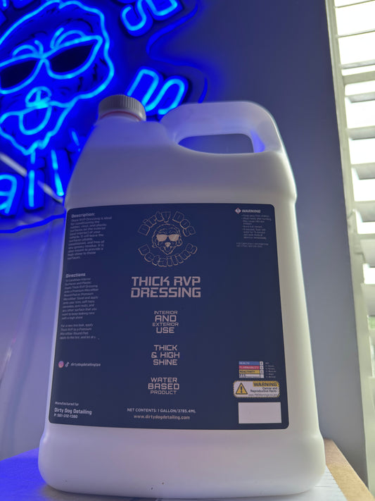 Gallon of Tire Shine & Trim Restorer