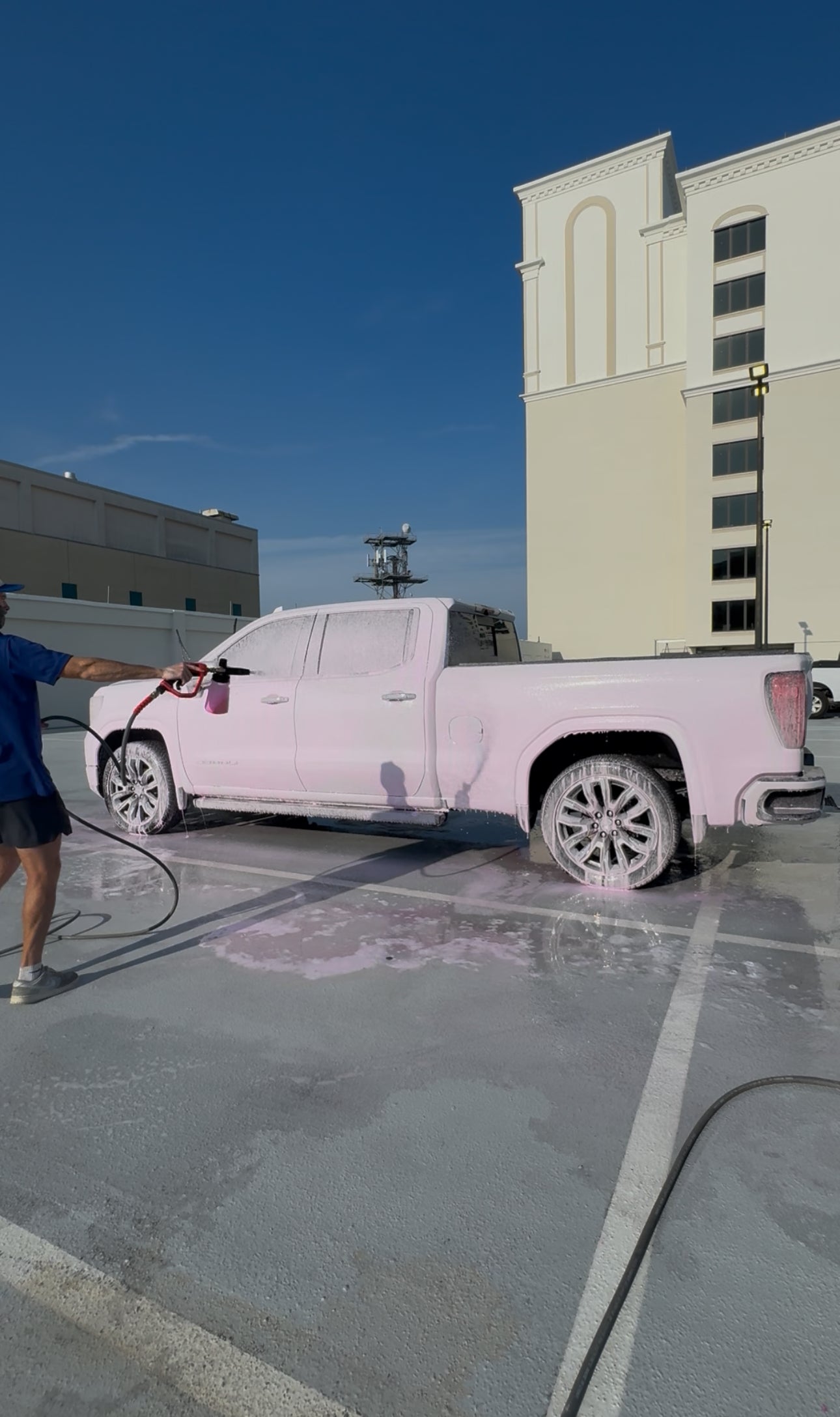 Neon Suds Wash & Wax (Pink)