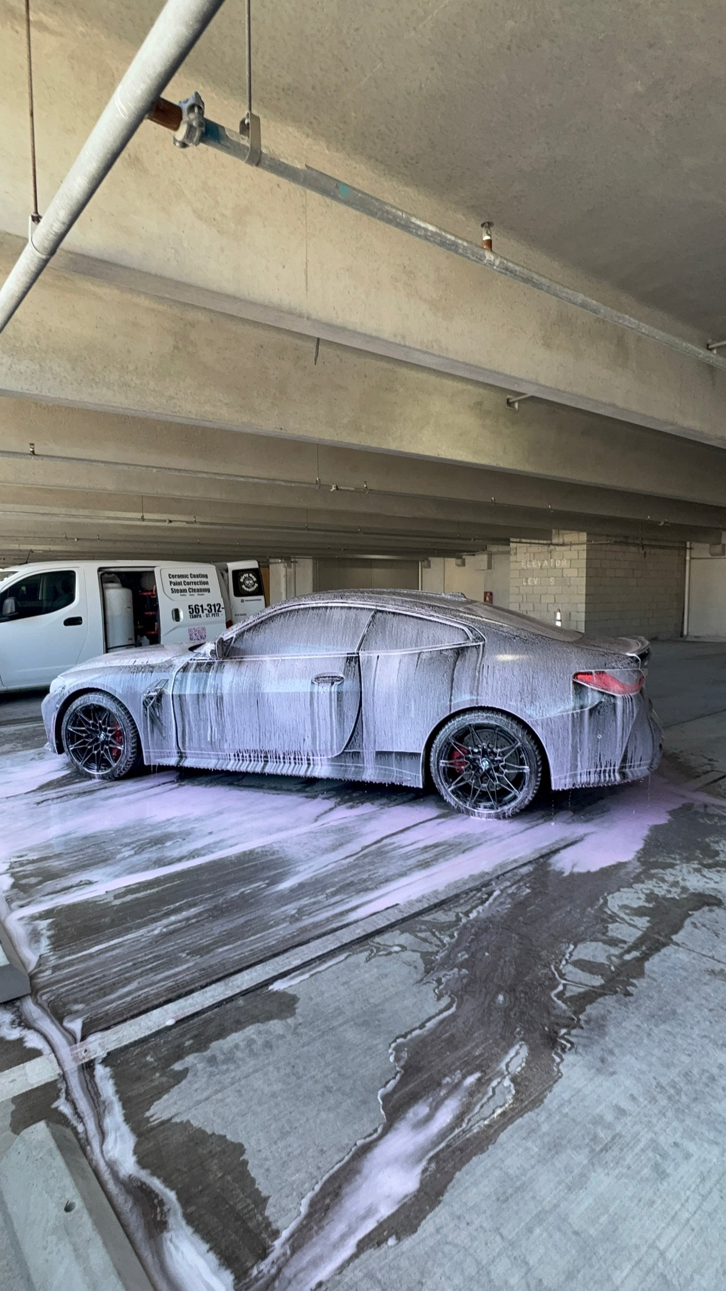 Neon Suds Wash & Wax (Pink)