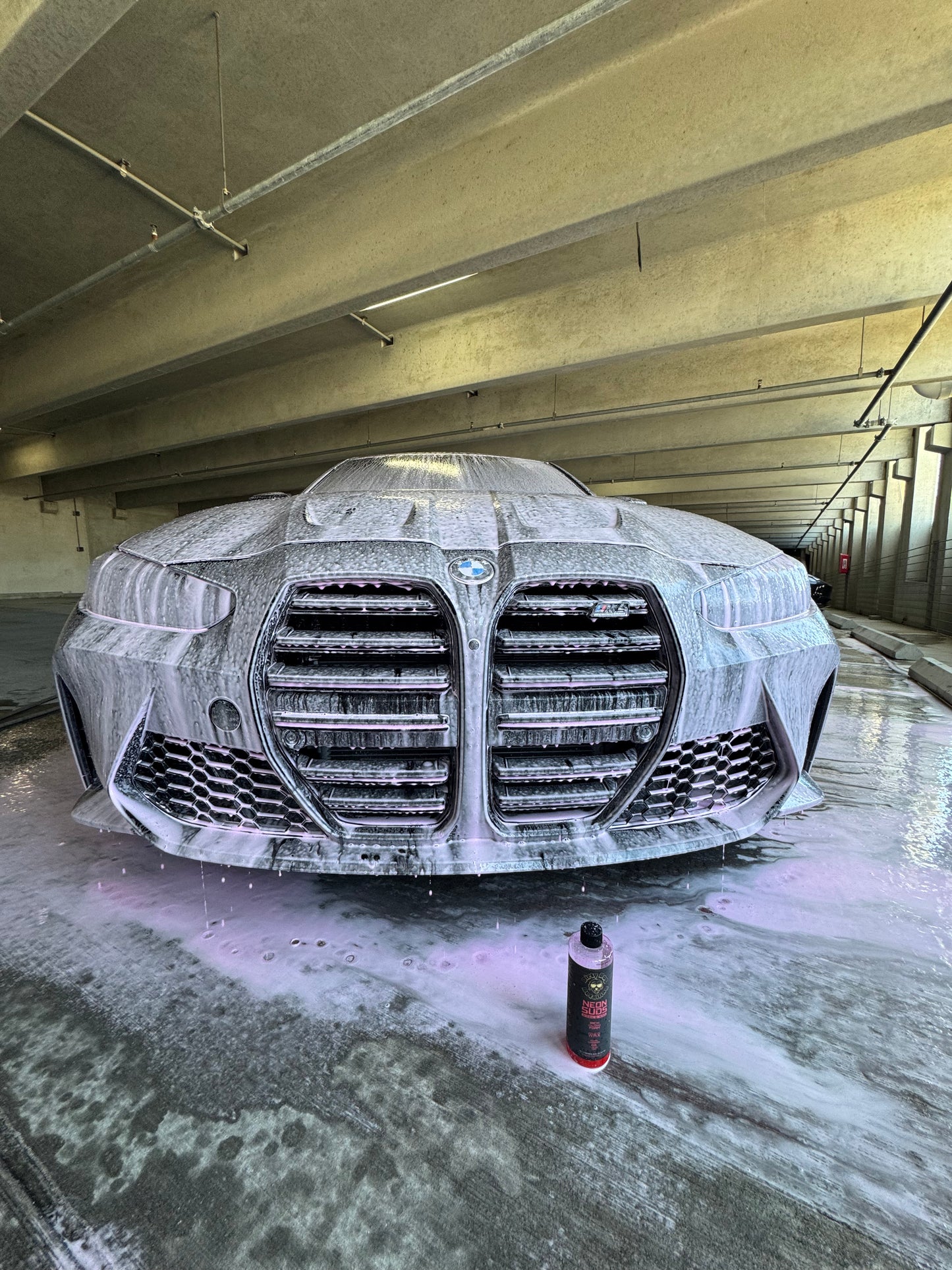 Neon Suds Wash & Wax (Pink)