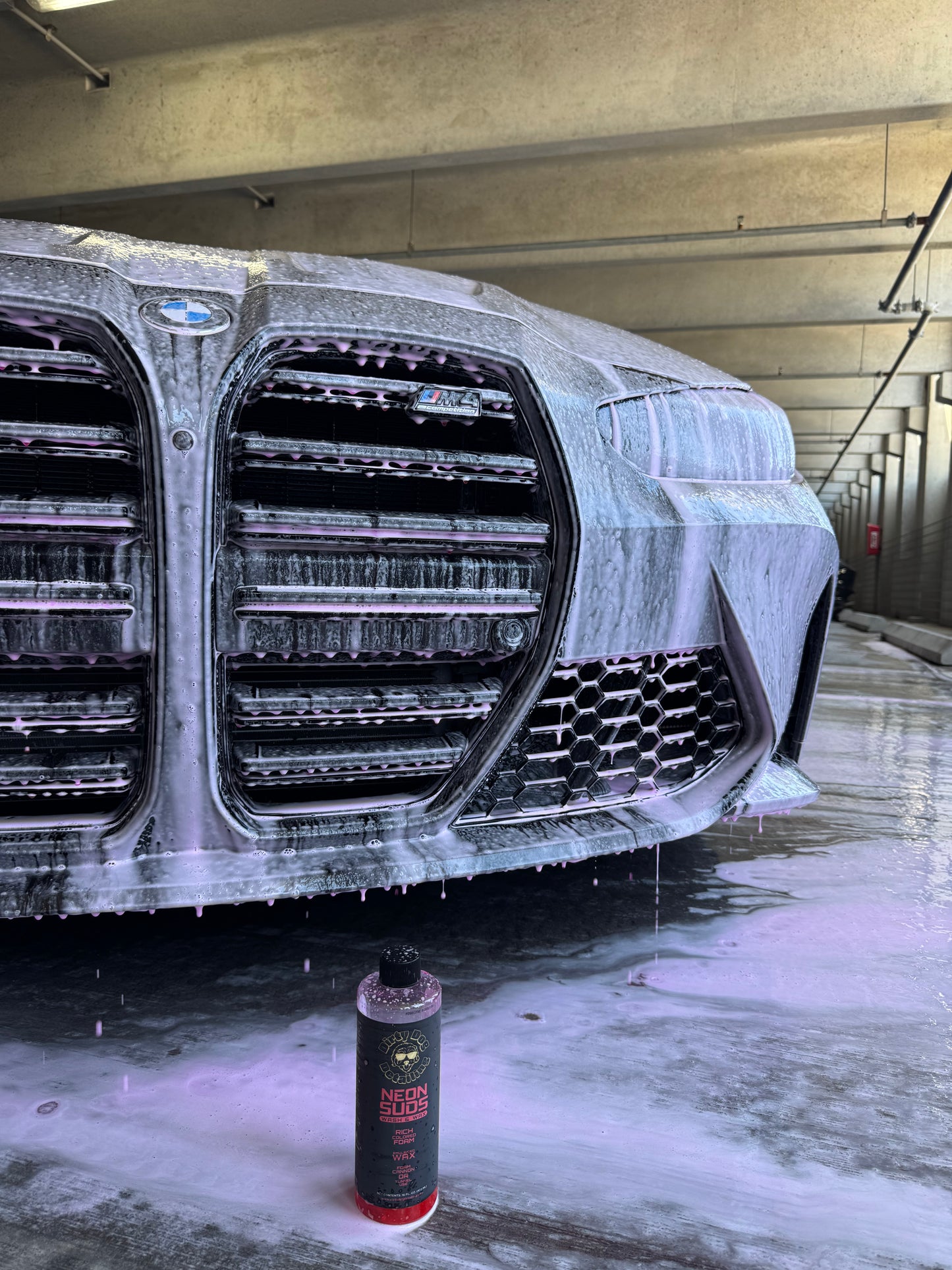 Neon Suds Wash & Wax (Pink)