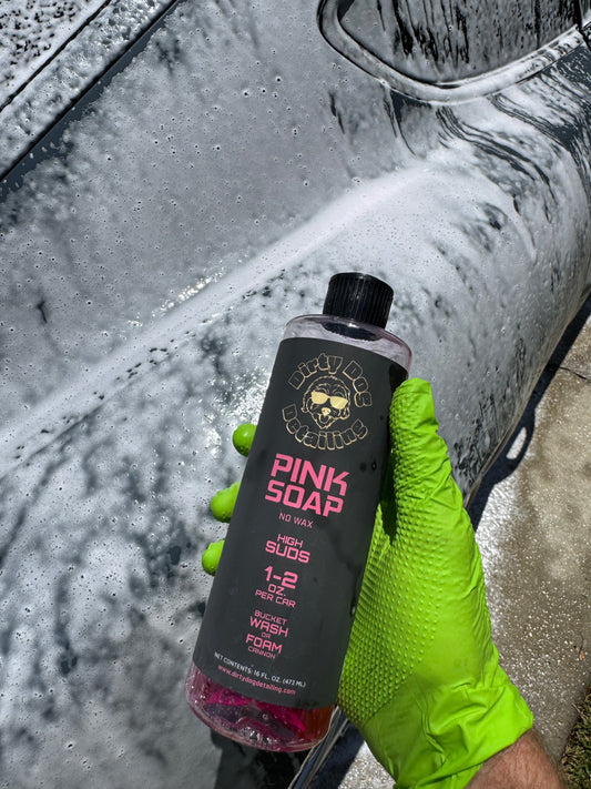 pH-neutral Pink Soap (No Wax)